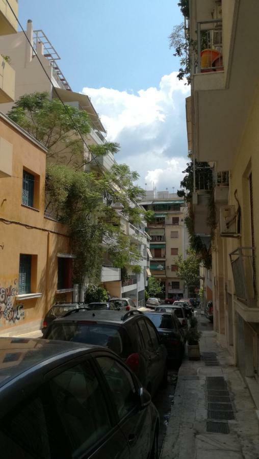 Central Studio Near Metro&View Atenas Exterior foto